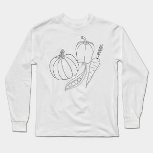 Vegetables Long Sleeve T-Shirt